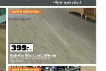 OBI Vinylová podlaha nabídka