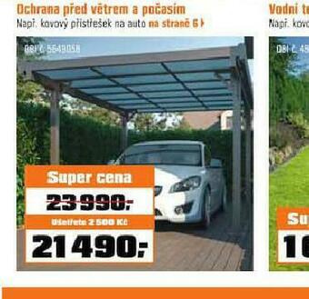 OBI Kovový přístřešek na auto nabídka