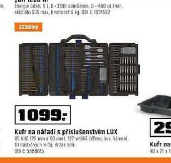 OBI Kufr na nářadí s přílsušenstvím lux nabídka