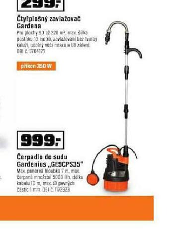 OBI Čerpadlo do sudu nabídka