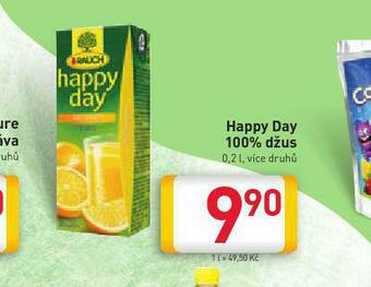 Billa Happy ady 100% džus nabídka