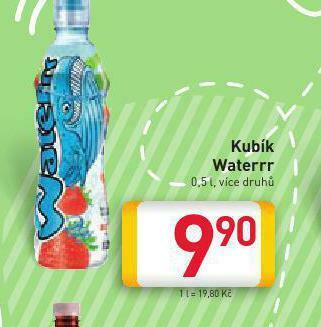 Billa Kubík waterrr nabídka