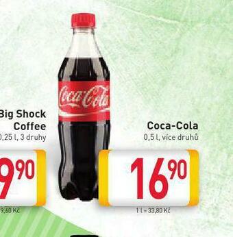 Billa Coca cola 0,5l nabídka