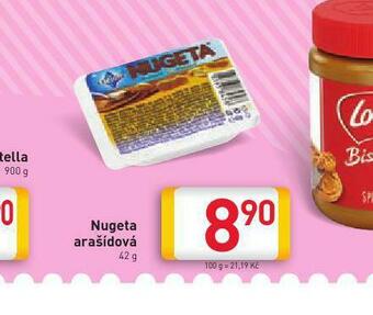 Billa Nugeta arašídová nabídka