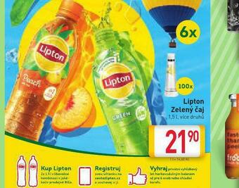 Billa Lipton zelený čaj nabídka
