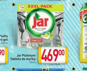 Billa Jar platinum tyblety do myčky nabídka