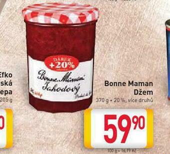 Billa Bonne maman džem nabídka