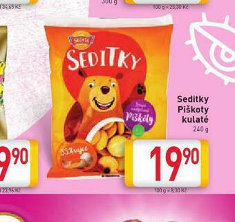 Billa Seditky piškoty kulaté nabídka