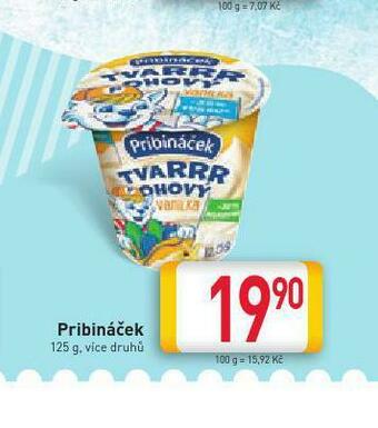 Billa Pribináček nabídka