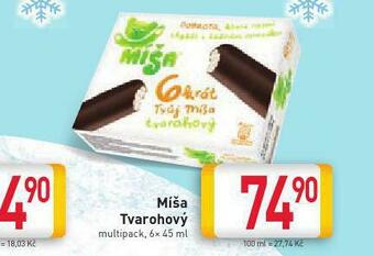 Billa Míša tvarohový nabídka