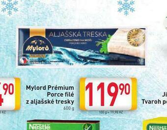 Billa Mylord prémium porce filé z lajašské tresky nabídka
