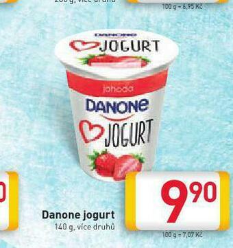 Billa Danone jogurt nabídka
