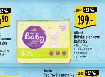 Albert Albert dětské plenkové kalhotky nabídka