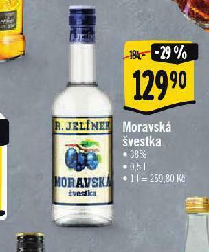 Albert Moravská švestka nabídka