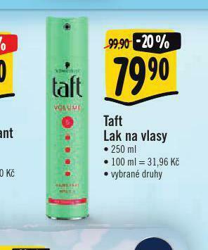 Albert Taft lak na vlasy nabídka