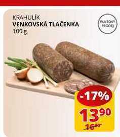 Flop Venkovská tlačenka 100 g nabídka