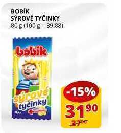 Bobík sýrové tyčinky 80 g