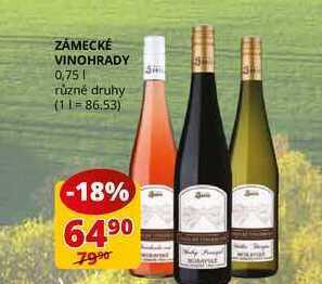 Flop Zámecké vinohrady 0,75l nabídka