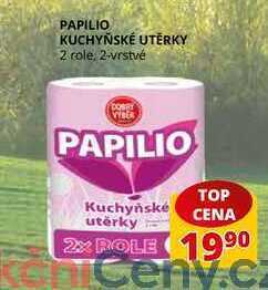Flop Papilio kuchyňské utěrky 2 role nabídka