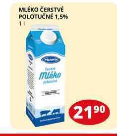 Flop Mléko čerstvé polotučné 1,5% 1l nabídka