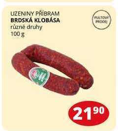 Flop Brdská klobása různé druhy 100 g nabídka