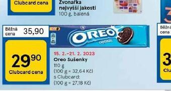 Tesco Oreo sušenky nabídka