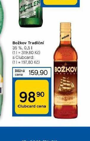 Tesco Božkov tradiční nabídka
