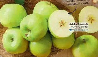 Tesco Jablka smeralda nabídka