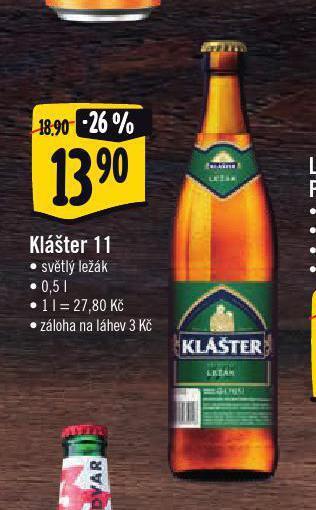 Albert Pivo klášter nabídka