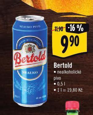 Albert Pivo bertold nealko nabídka