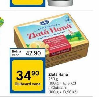 Tesco Zlatá haná nabídka
