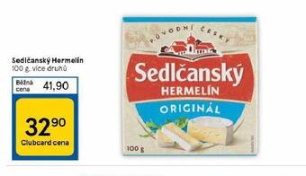 Tesco Sedlčanský hermelín nabídka