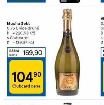 Tesco Mucha sekt nabídka