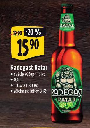 Albert Pivo radegast nabídka
