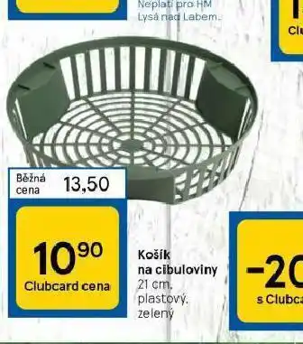 Tesco Košík na cibuloviny nabídka