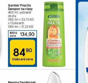 Tesco Garnier fructis šampon nabídka