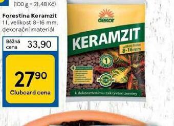 Tesco Forestina keramzit nabídka