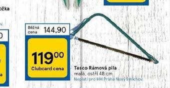 Tesco Tesco rámová pila nabídka