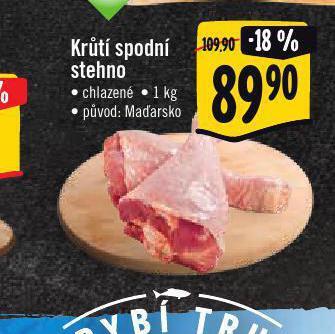 Albert Krůtí spodní stehno nabídka