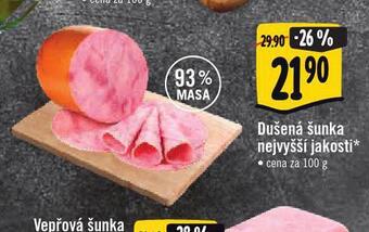 Albert Dušená šunka nabídka