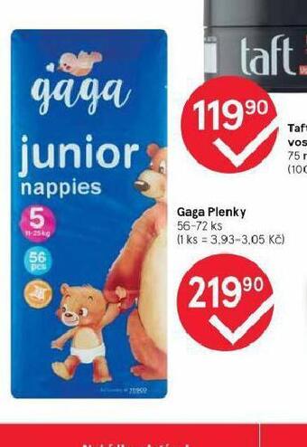 Tesco Gaga plenky nabídka