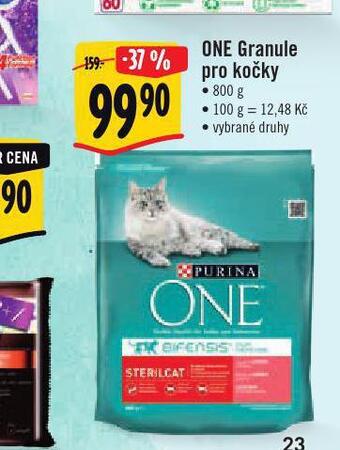 Albert Purina one granule pro kočky nabídka