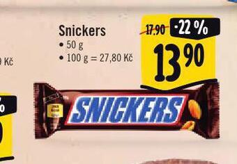 Albert Snickers nabídka