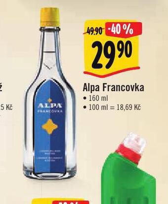 Albert Alpa francovka nabídka