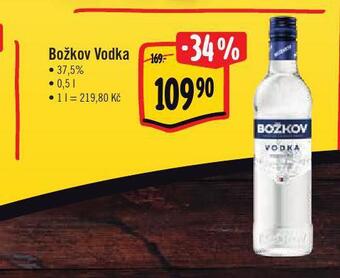 Albert Božkov vodka nabídka