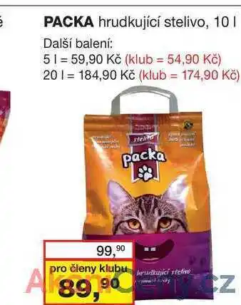 Barvy a laky drogerie E packa hrudkující stelivo, 10l nabídka