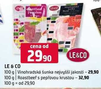 Terno Le & co 100 g nabídka