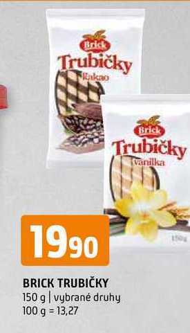 Terno Brick trubičky 150 g nabídka