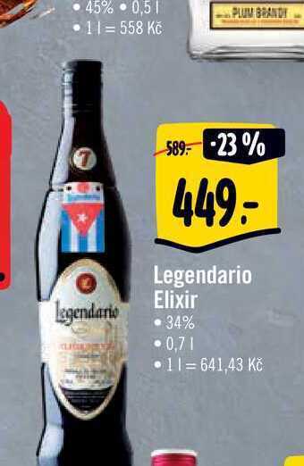 Albert Legendario elixir 0,7 l nabídka