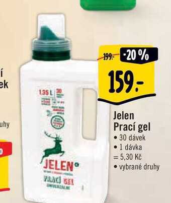 Albert Jelen prací gel • 30 dávek nabídka